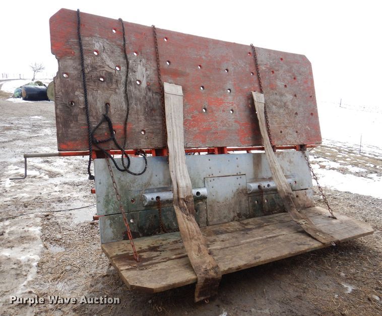 image for item IO9471 Shank's Machine Co. Tilt Table  hoof trimming chute