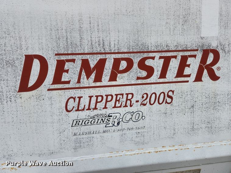 image for item JB9496 Dempster Clipper 200S  fertilizer spreader