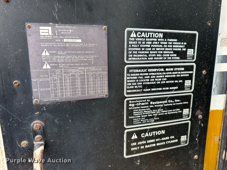 image for item JC9968 Ag-Chem TerraGator 1803  applicator