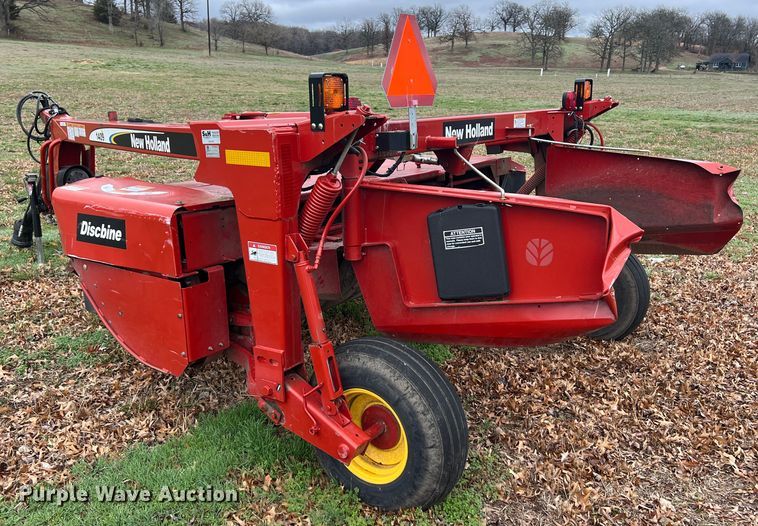 image for item KR9489 2008 New Holland 1409  swather / windrower