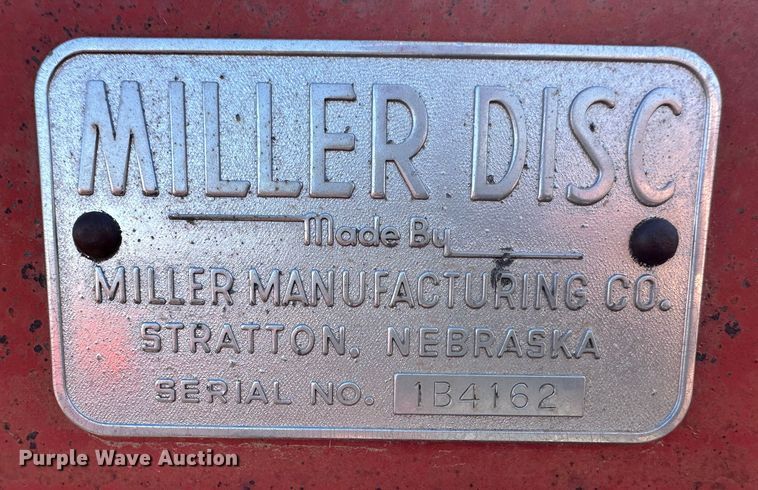 image for item KX9161 Miller  off-set disk