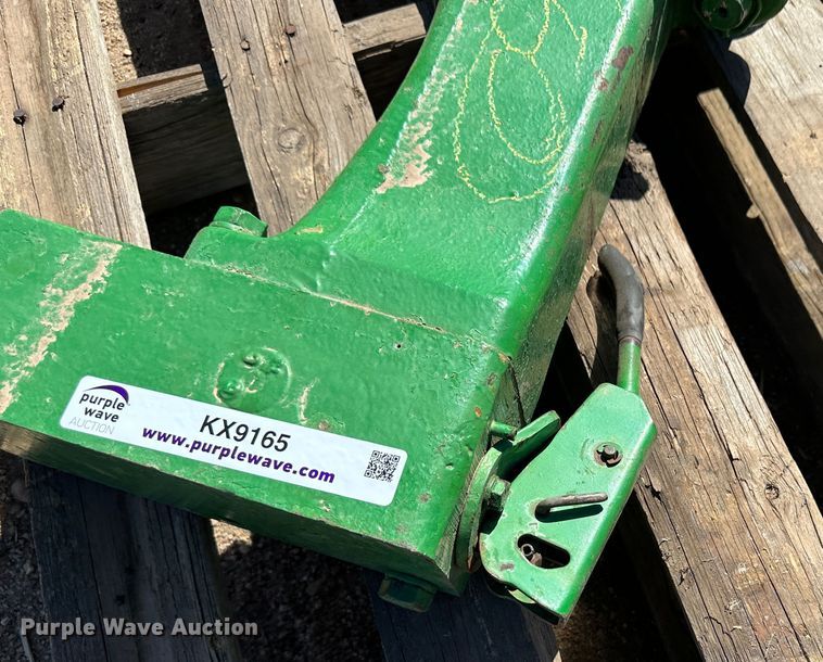 image for item KX9165 John Deere three point quick attach