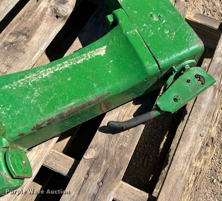 image for item KX9165 John Deere three point quick attach