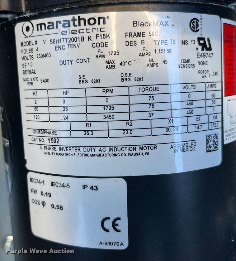 image for item LA9834 Honeyville 140844FPC  grain leg distributor