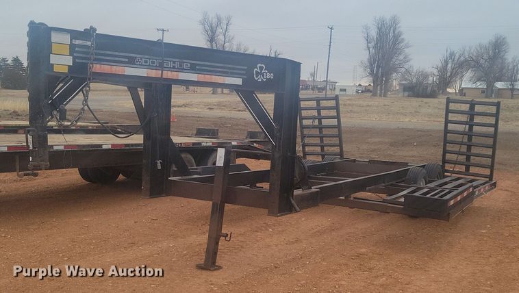 image for item LG9528 2008 Donahue EXG-180  windrower trailer