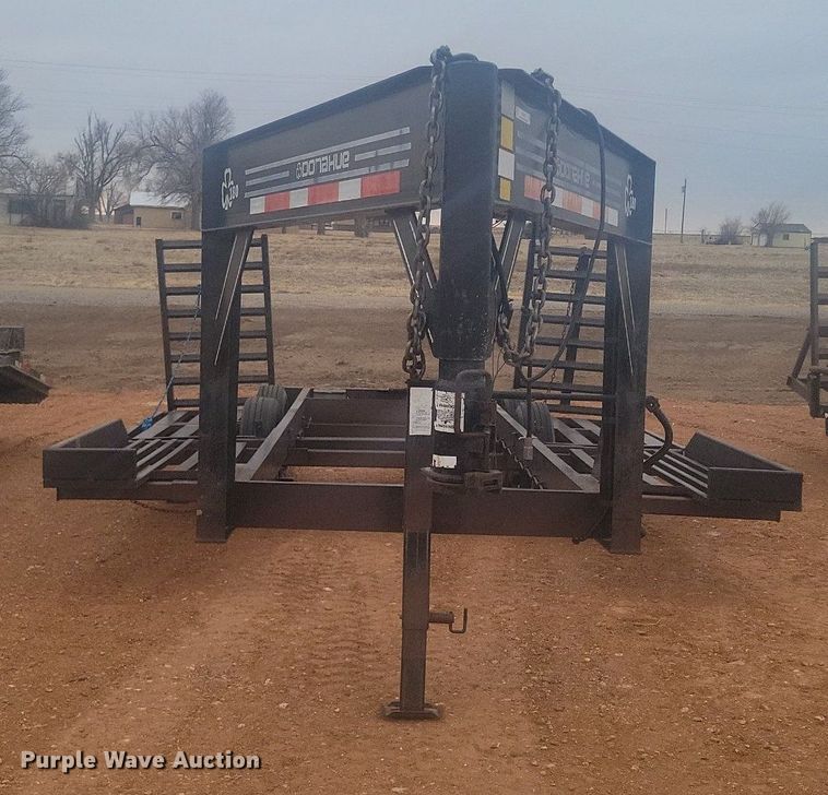 image for item LG9528 2008 Donahue EXG-180  windrower trailer