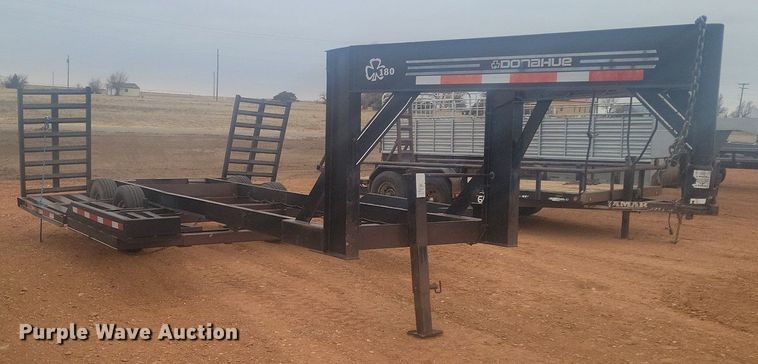 image for item LG9528 2008 Donahue EXG-180  windrower trailer