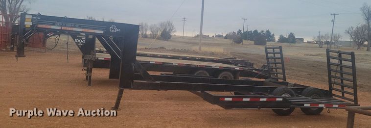 image for item LG9528 2008 Donahue EXG-180  windrower trailer