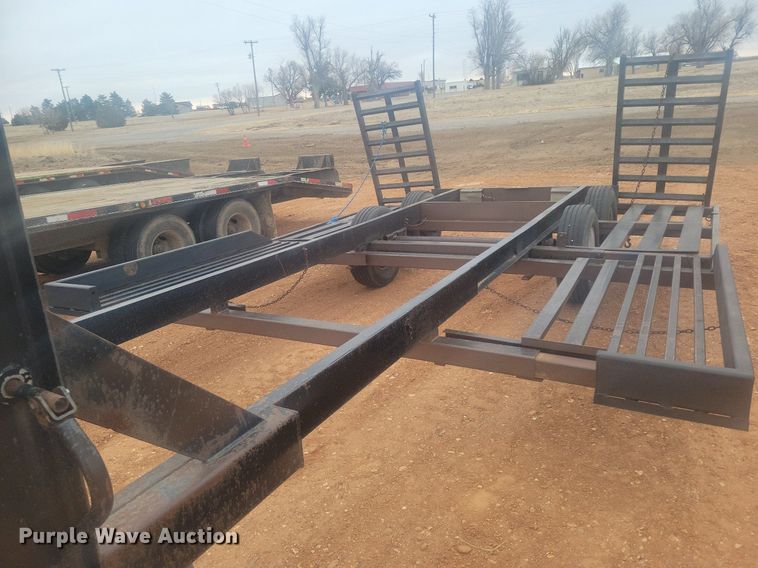 image for item LG9528 2008 Donahue EXG-180  windrower trailer