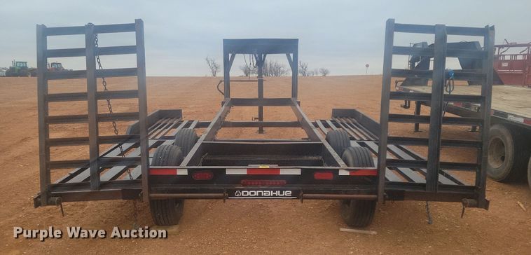 image for item LG9528 2008 Donahue EXG-180  windrower trailer