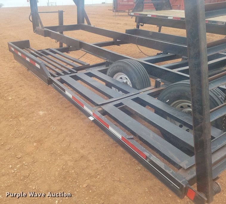 image for item LG9528 2008 Donahue EXG-180  windrower trailer