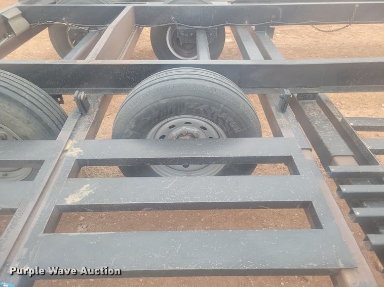 image for item LG9528 2008 Donahue EXG-180  windrower trailer