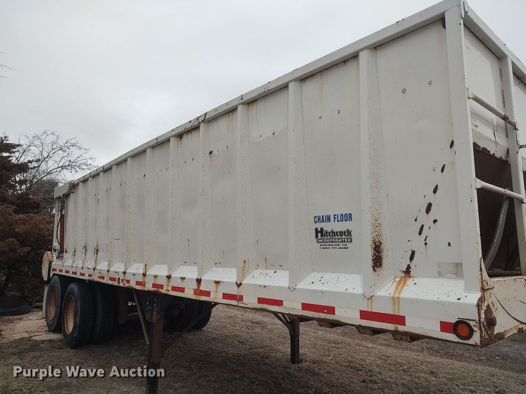 image for item LG9627 2012 Hitchcock  silage trailer