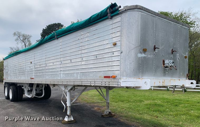 image for item LI9132 1974 Timpte  grain trailer