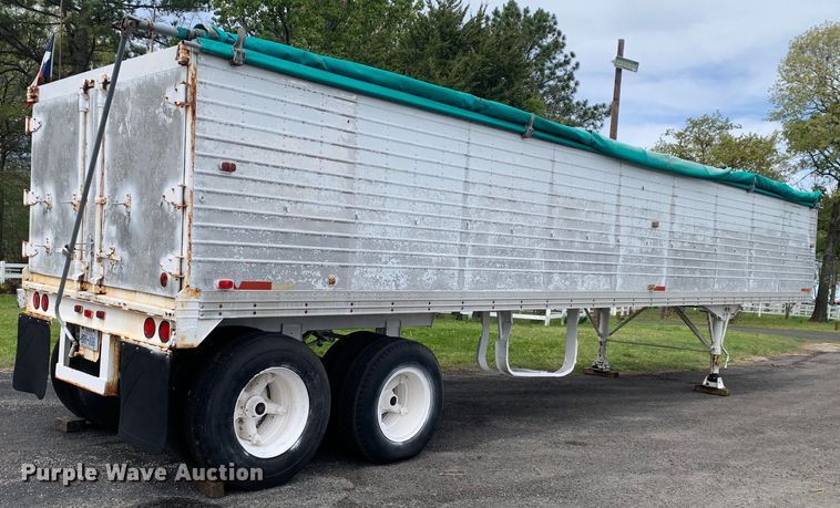image for item LI9132 1974 Timpte  grain trailer