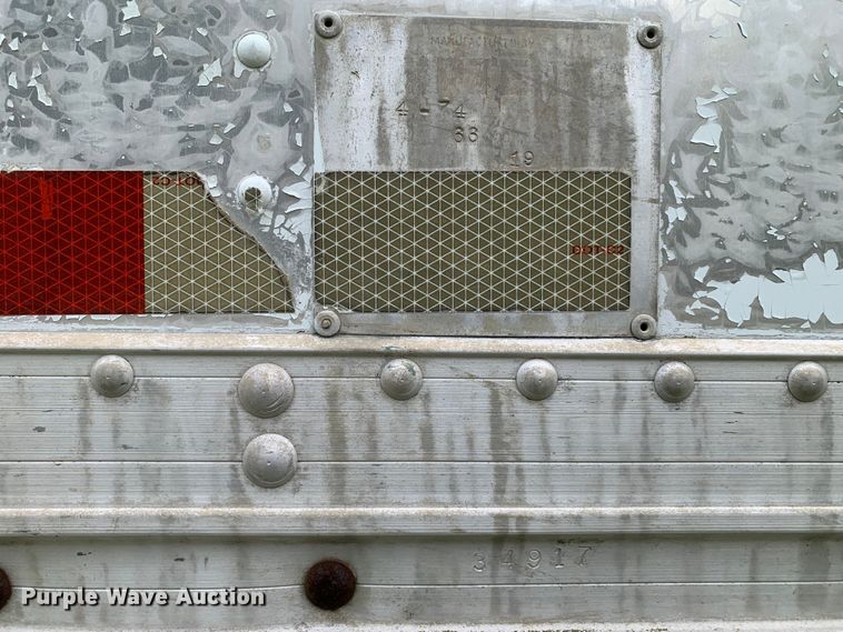 image for item LI9132 1974 Timpte  grain trailer