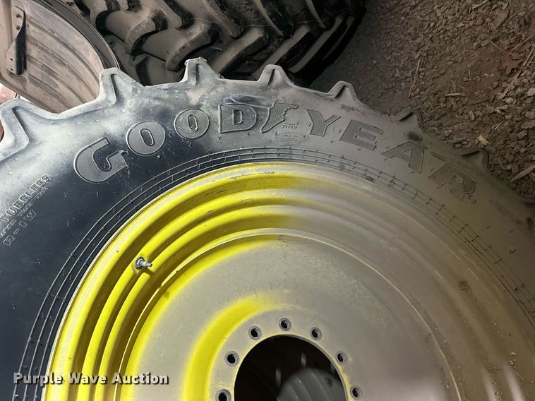 image for item LN9313 (4) 650/65R38 tires and wheels