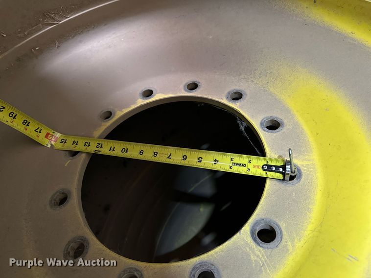 image for item LN9313 (4) 650/65R38 tires and wheels