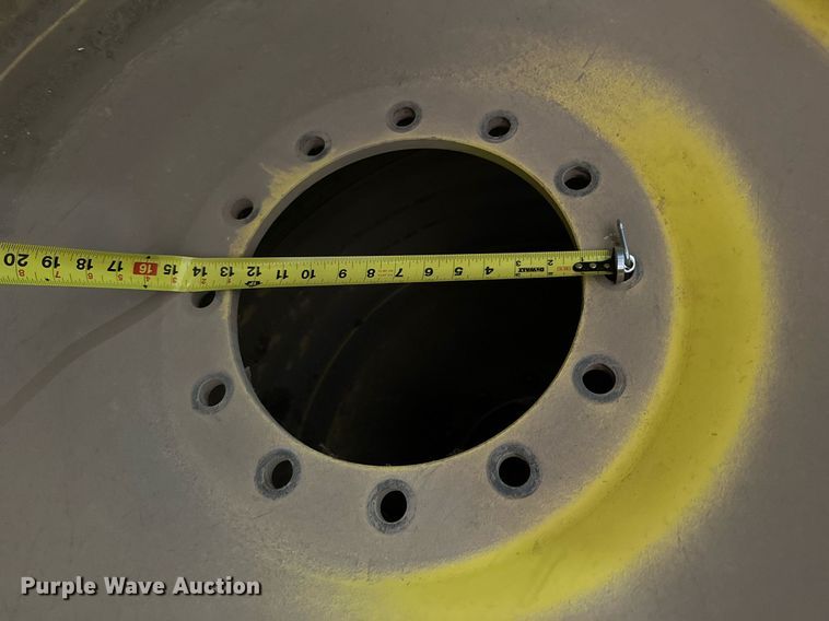 image for item LN9313 (4) 650/65R38 tires and wheels