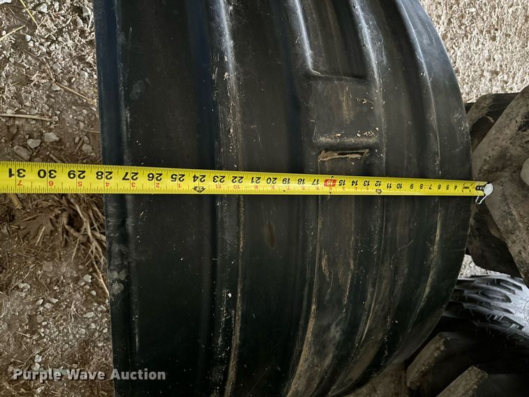 image for item LN9313 (4) 650/65R38 tires and wheels