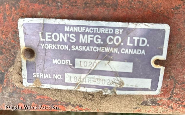 image for item LN9335 Leon 1020  dozer blade