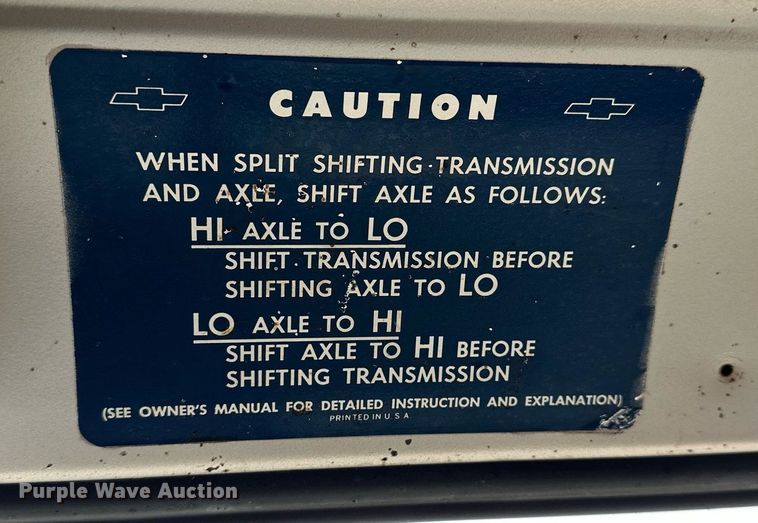 image for item LN9337 1964 Chevrolet 60  grain truck