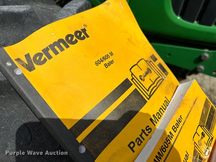 image for item LT9244 Vermeer 605M  round baler
