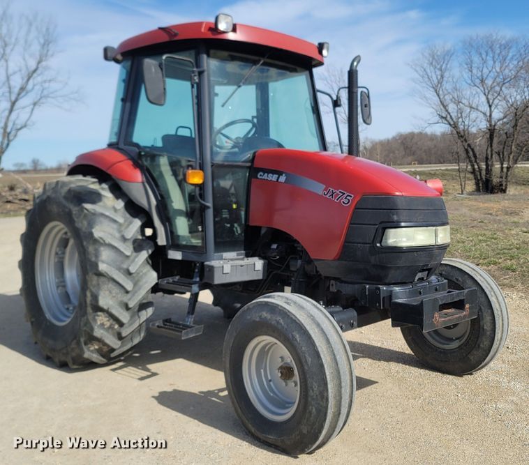 image for item MB9828 2004 Case IH JX75  tractor