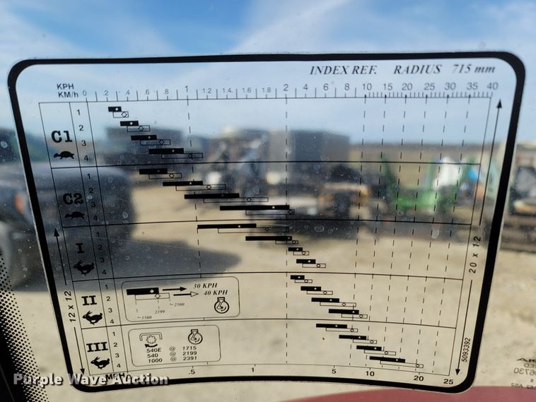 image for item MB9828 2004 Case IH JX75  tractor