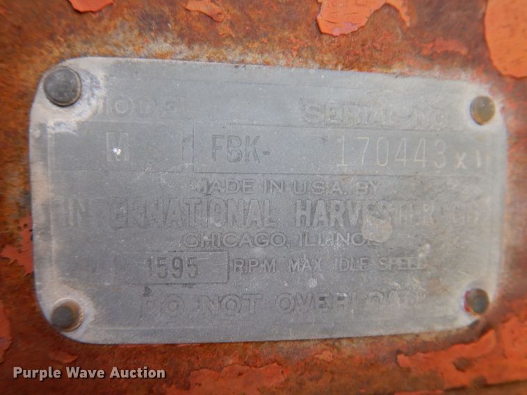 image for item MO9569 Farmall M  tractor