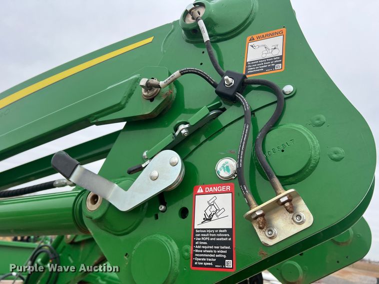 image for item MQ9863 2021 John Deere 660R  loader