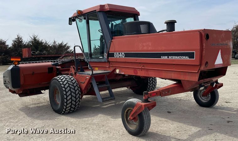 image for item MY9060 1990 Case IH 8840  swather / windrower
