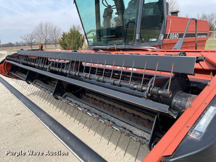image for item MY9060 1990 Case IH 8840  swather / windrower