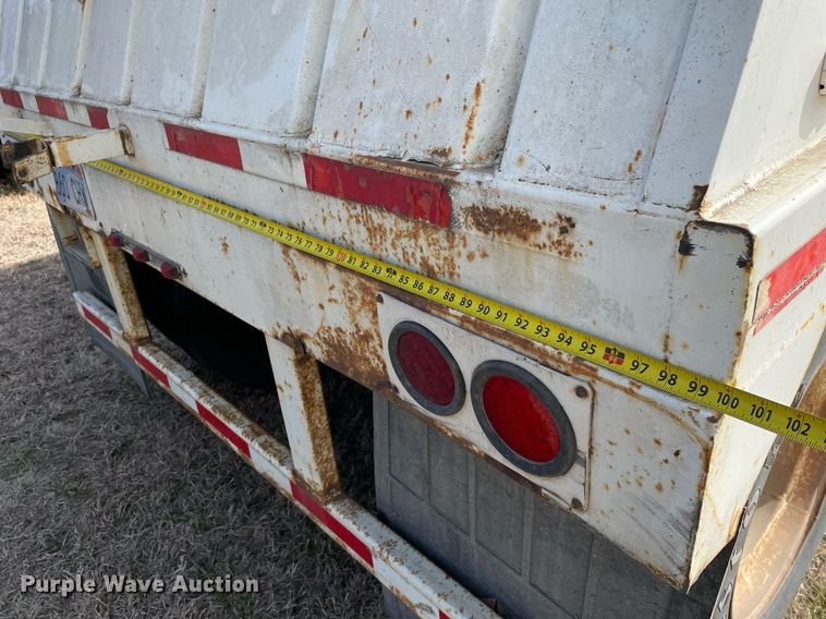 image for item MY9132 1995 DMF  grain trailer