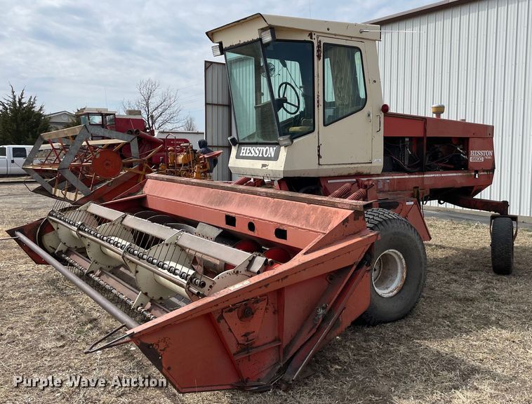 image for item MY9135 Hesston 6600  swather / windrower