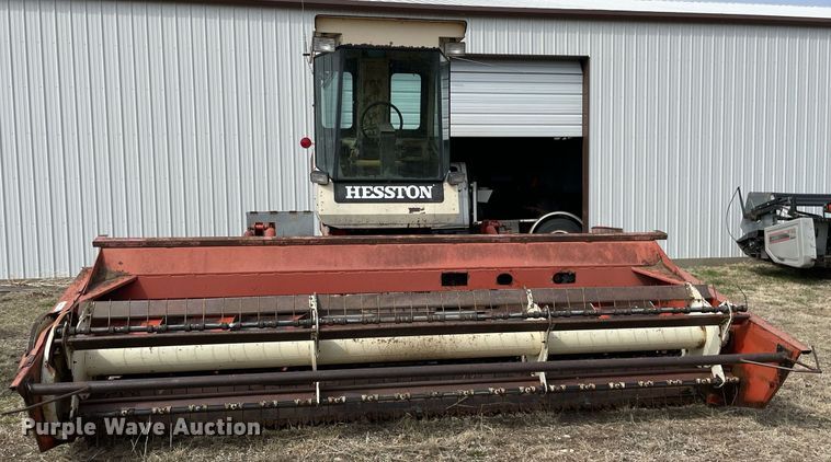 image for item MY9135 Hesston 6600  swather / windrower