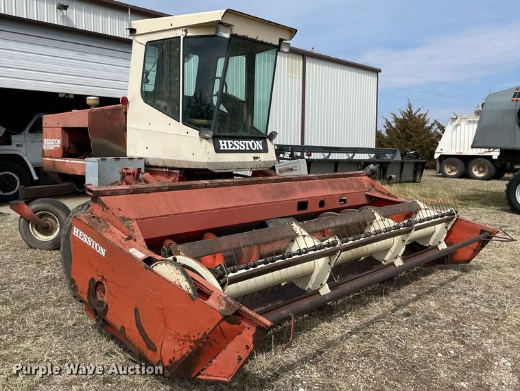 image for item MY9135 Hesston 6600  swather / windrower