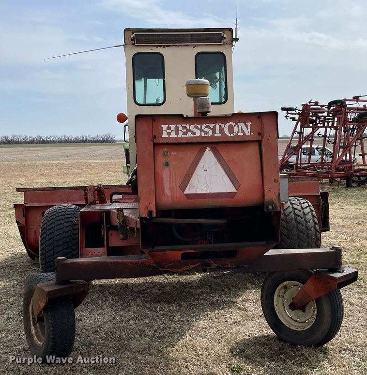 image for item MY9135 Hesston 6600  swather / windrower