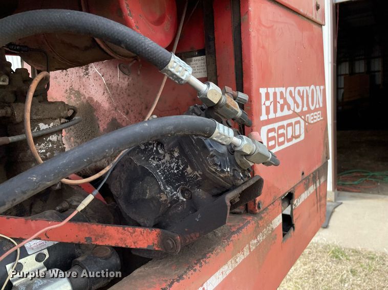 image for item MY9135 Hesston 6600  swather / windrower