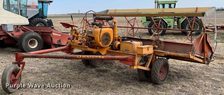 image for item MY9136 Owatonna 7D4  swather / windrower