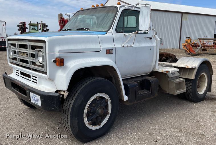 image for item MY9137 1980 GMC 6000  semi truck