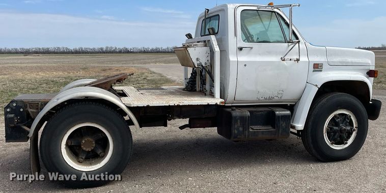 image for item MY9137 1980 GMC 6000  semi truck