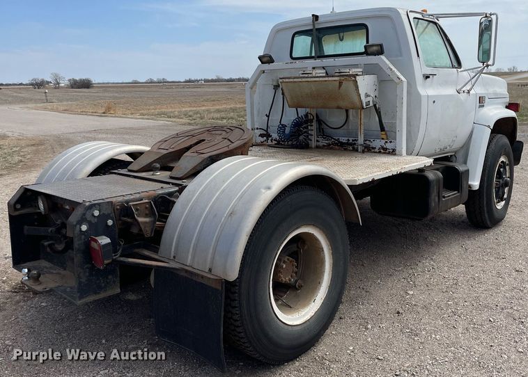 image for item MY9137 1980 GMC 6000  semi truck