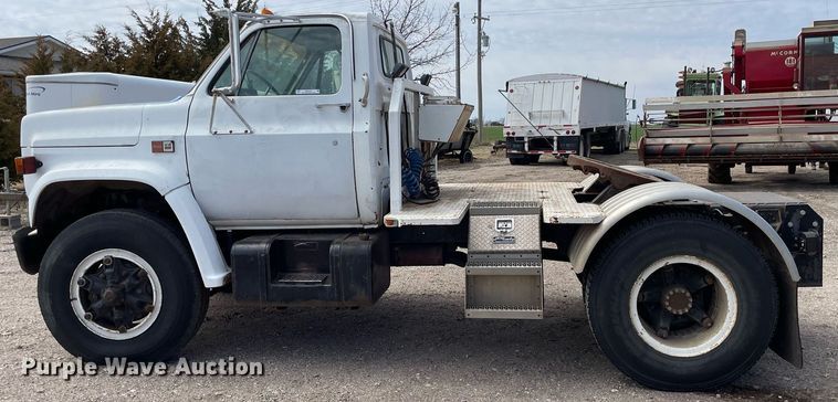 image for item MY9137 1980 GMC 6000  semi truck