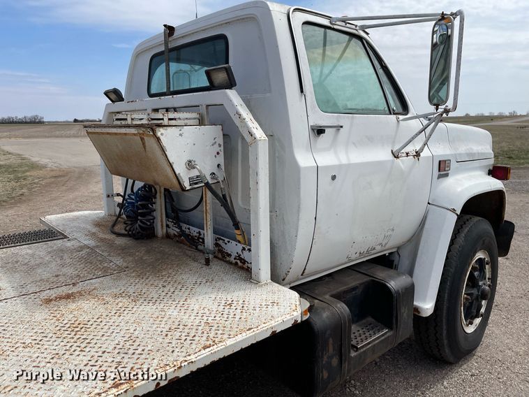 image for item MY9137 1980 GMC 6000  semi truck