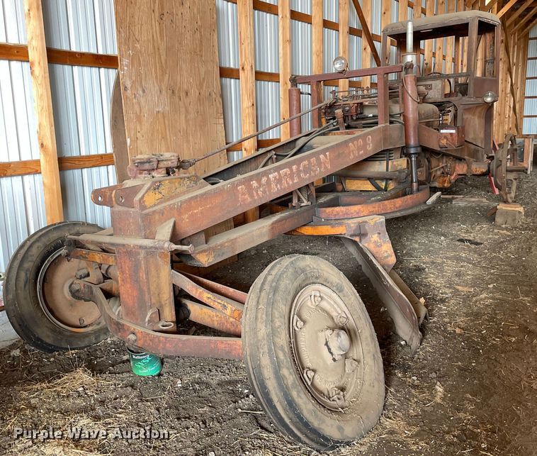 image for item MY9139 American Road Equipment 8M  rigid frame motor grader