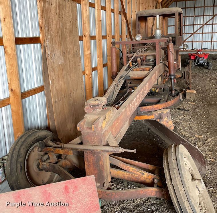 image for item MY9139 American Road Equipment 8M  rigid frame motor grader