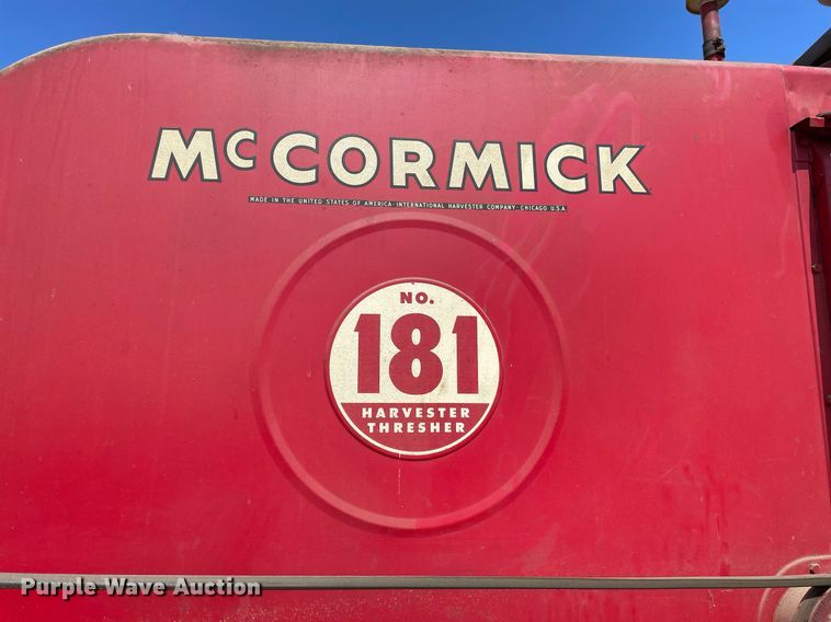 image for item MY9141 McCormick  combine