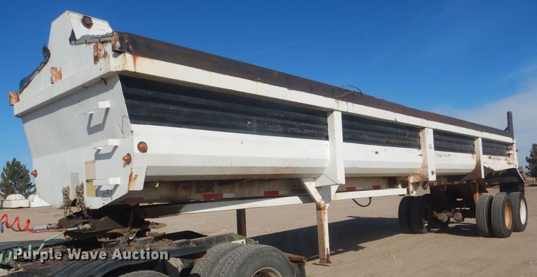 image for item DJ7006 1999 Lufkin  end dump trailer