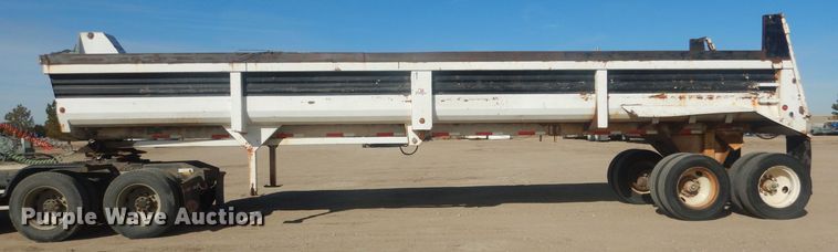 image for item DJ7006 1999 Lufkin  end dump trailer